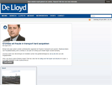 Tablet Screenshot of lloyd.be