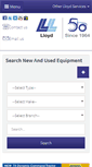 Mobile Screenshot of lloyd.ltd.uk