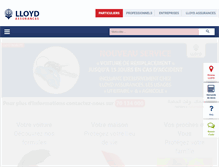 Tablet Screenshot of lloyd.com.tn